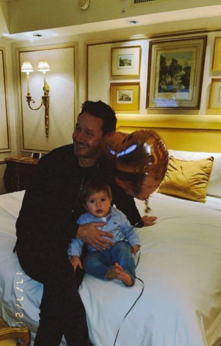 Benjamín Vicuña también formó parte del festejo tan especial.