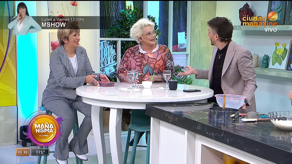 Carmen Barbieri se enojó con Estefi Berardi Carmen Barbieri se enojó con Estefi Berardi