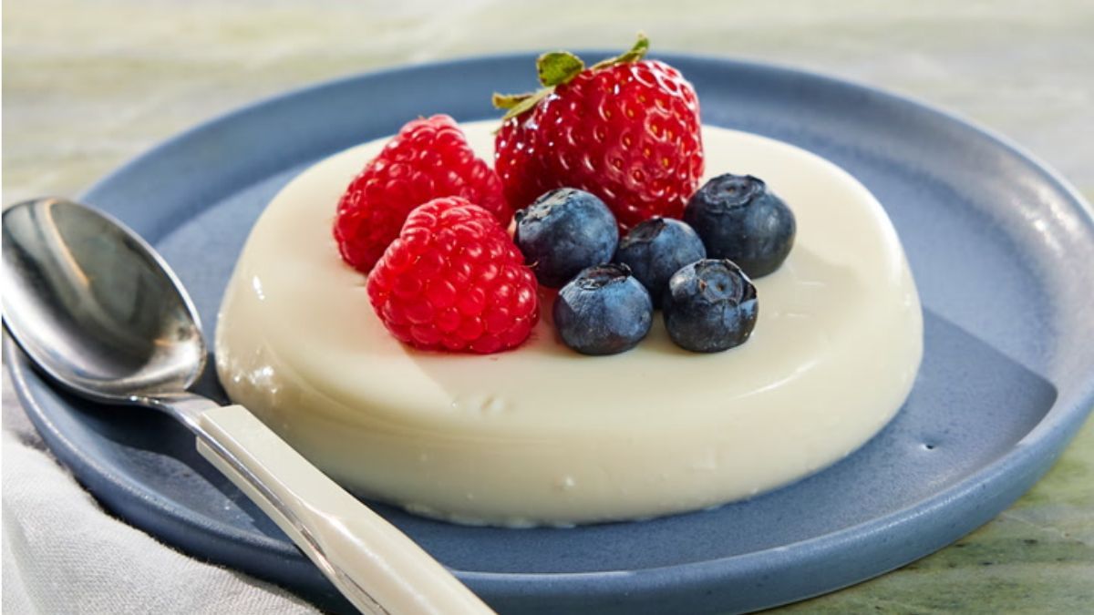 La pana cotta es un clásico de la cocina italiana. 