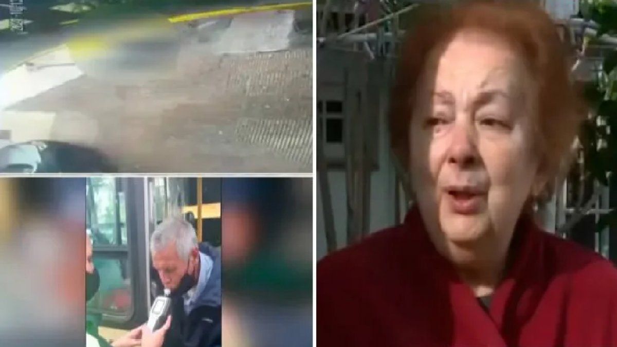 El desgarrador relato de la viuda del jubilado atropellado por un colectivero borracho en Banfield: Mataron a mi otra mitad