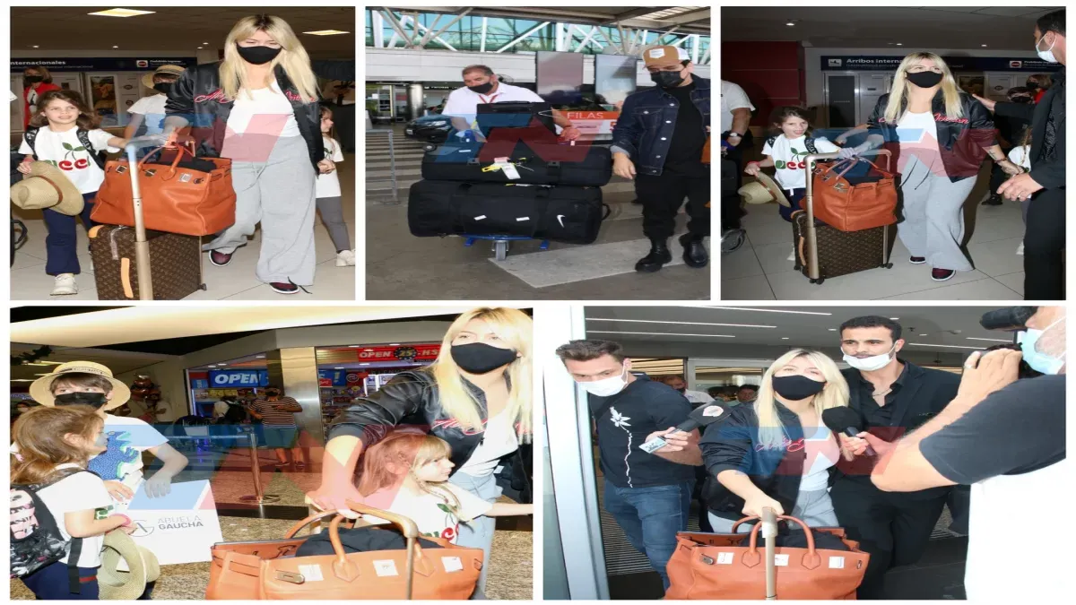 Wanda Nara ya está en la Argentina. (Foto: TN).