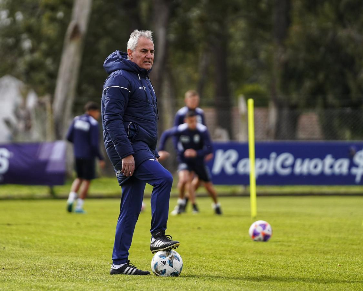 Leonardo Madelón, entrenador de Gimnasia de La Plata. Leonardo Madelón, entrenador de Gimnasia de La Plata.