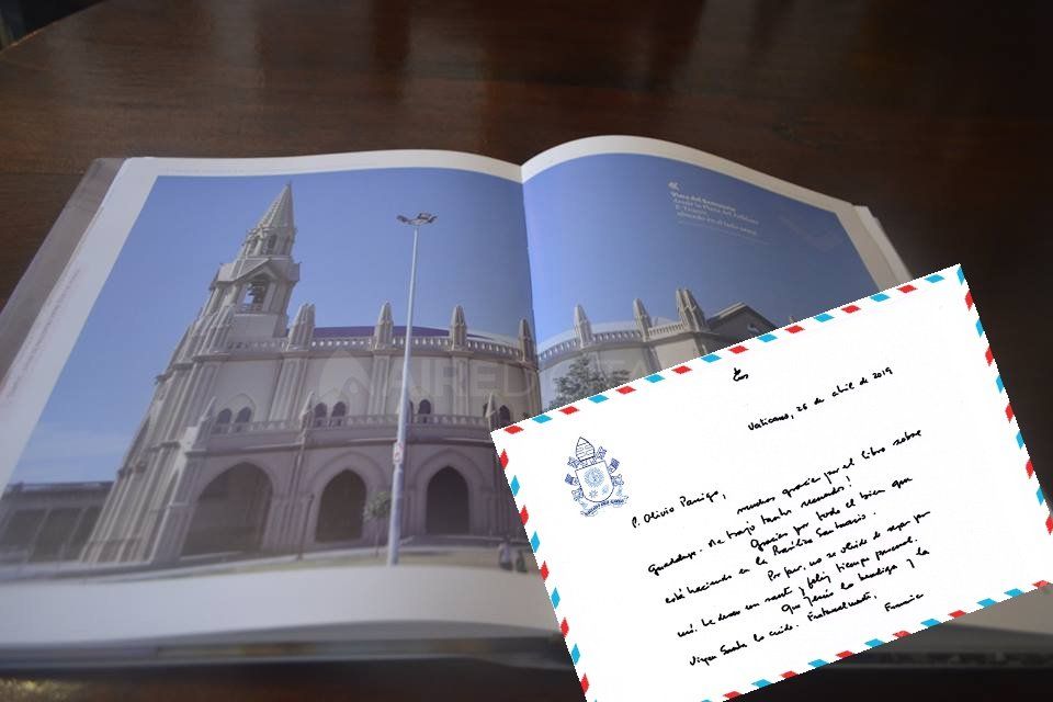 Nota papa Francisco a padre Panigo por libro guadalupe_marca.jpg