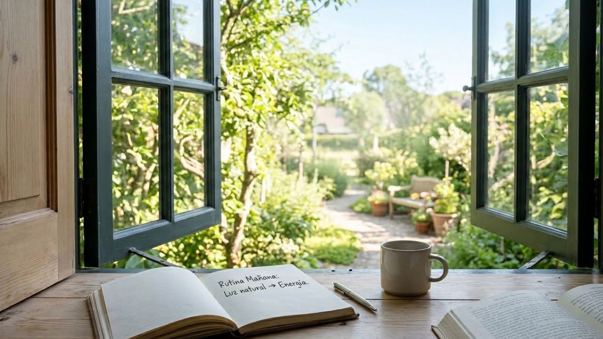 La luz solar es muy importante para el bienestar emocional.&nbsp;