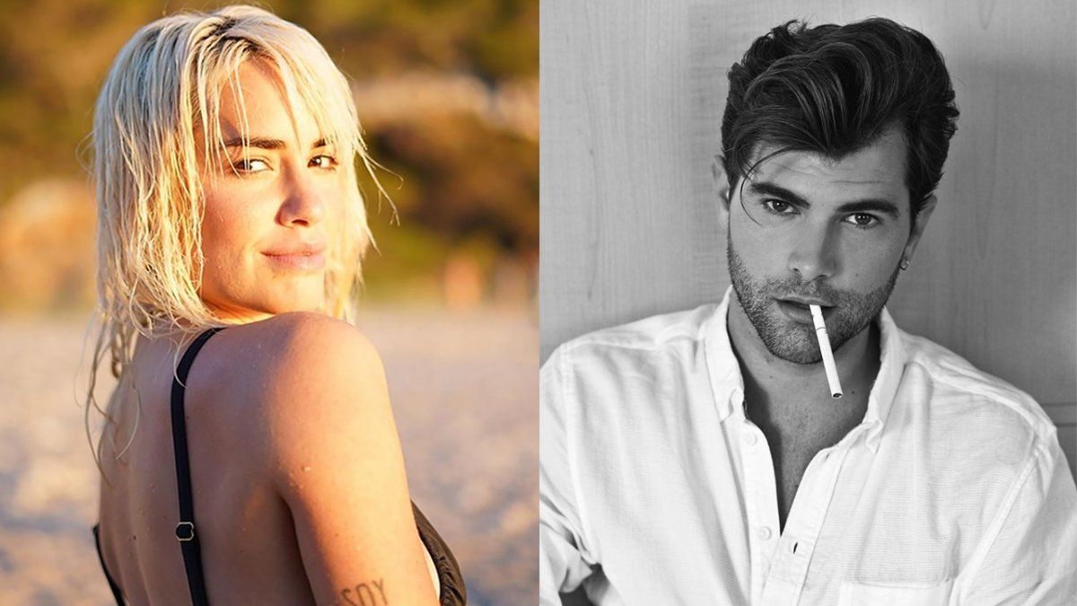 Lali Espósito presentó sus dos nuevos hits en una fiesta en Madrid. Allí la captaron muy cerca del actor español