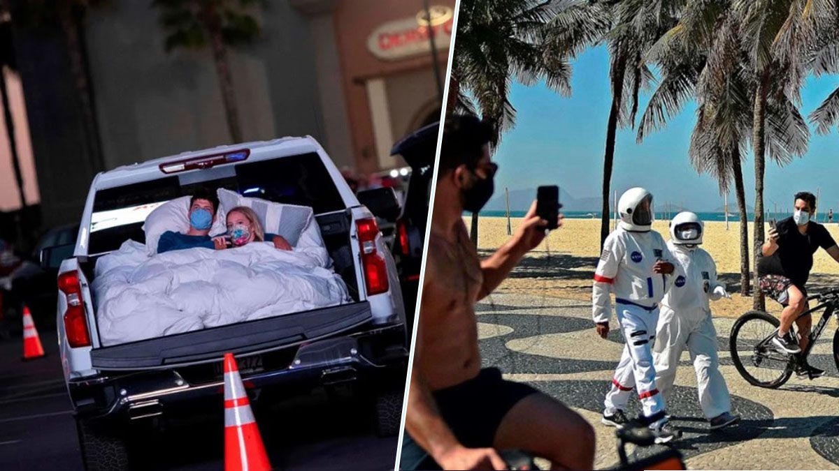 Impactantes im&aacute;genes de la pandemia en el mundo.