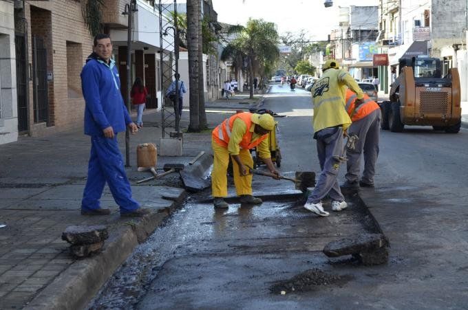 Plan de bacheo: trabajos previstos para este jueves
