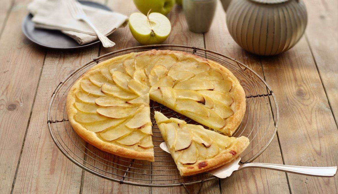 Tarta de manzanas sin azúcar