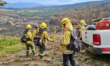 Regresaron los 30 brigadistas santafesinos que combatieron los incendios forestales durante 10 días en Chubut: los detalles del desploegue. Regresaron los 30 brigadistas santafesinos que combatieron los incendios forestales durante 10 días en Chubut: los detalles del desploegue.