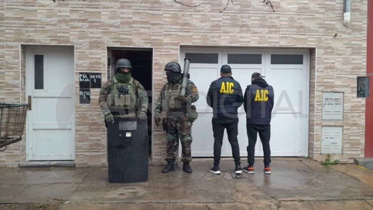 La investigación fue realizada por el personal de la División Regional de Investigación Criminal sobre el Narcotráfico de la AIC de Santa Fe