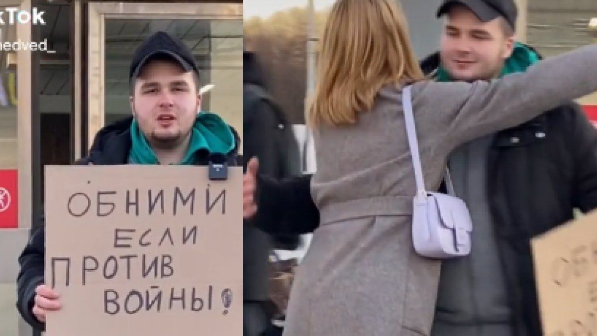 El clip se volvió rápidamente viral en la red social china.