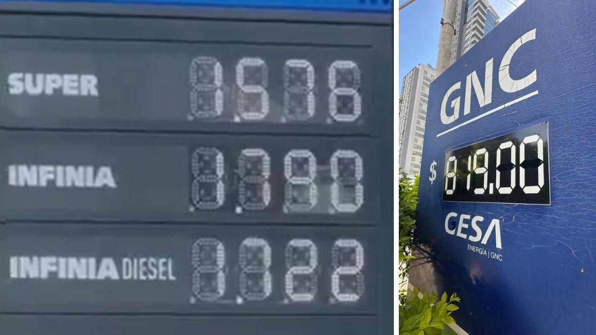 La nafta súper supera los $1.500 en YPF y el GNC alcanza los $819 por metro cúbico. La nafta súper supera los $1.500 en YPF y el GNC alcanza los $819 por metro cúbico.