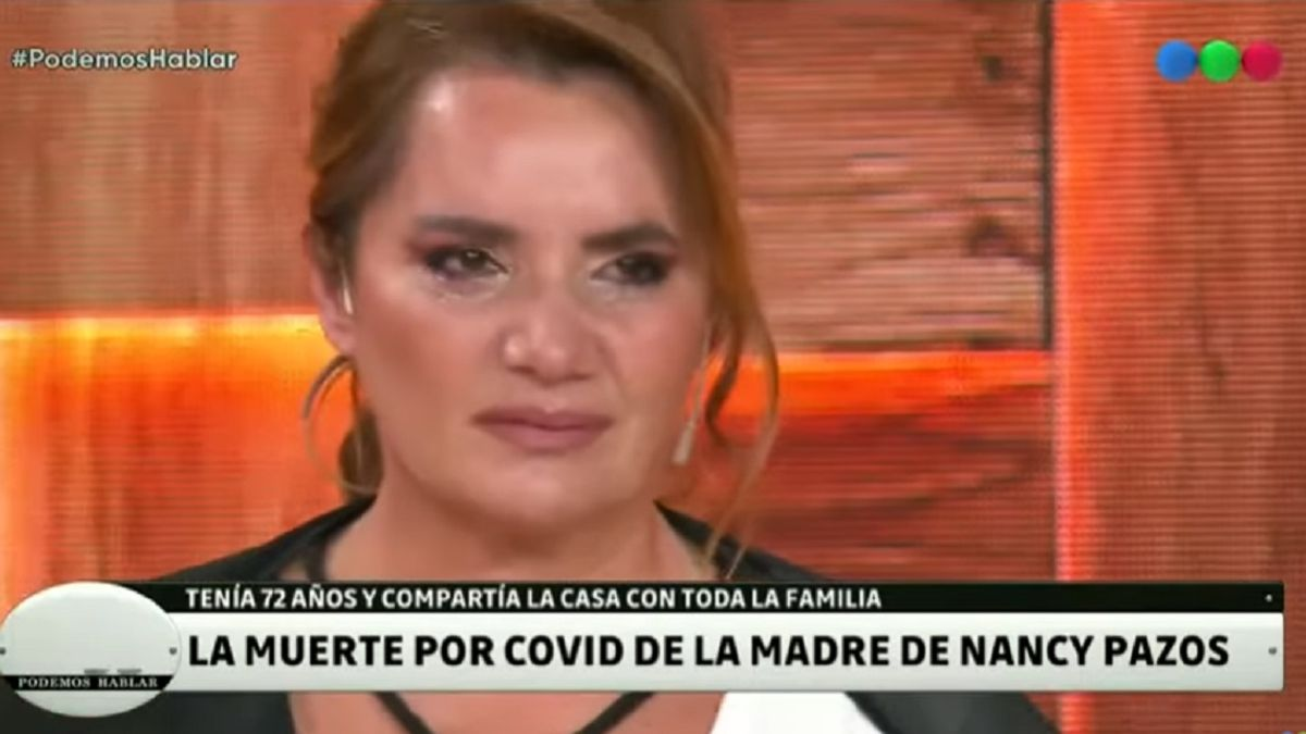 Nancy Pazos se quebró al hablar de la muerte de su madre: Se murió en casa
