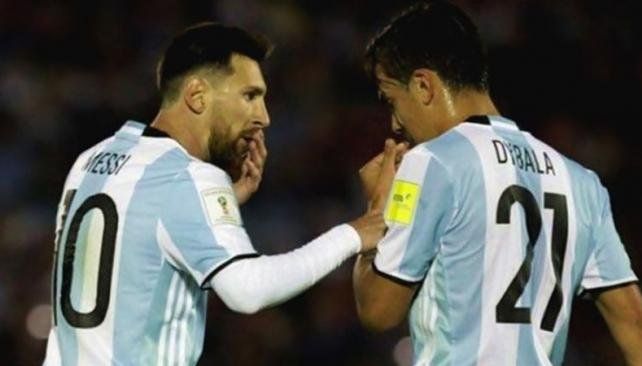 Dybala se sumó a la promesa de Messi