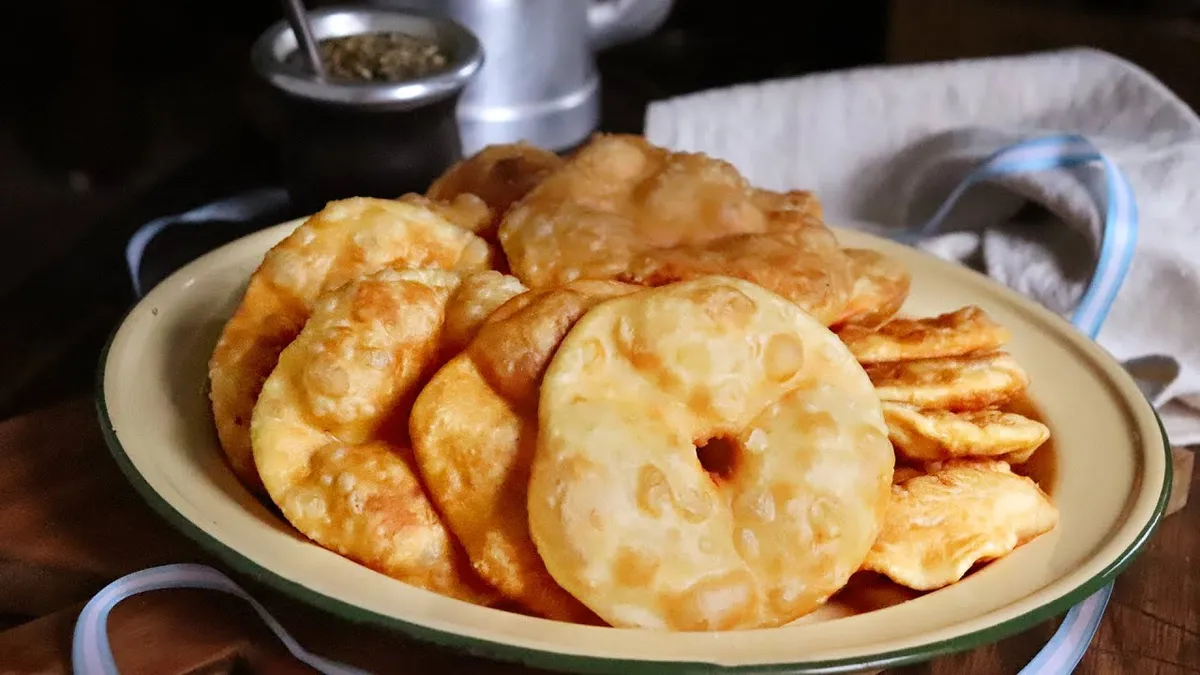 Las tortas fritas son un clásico argentino. 