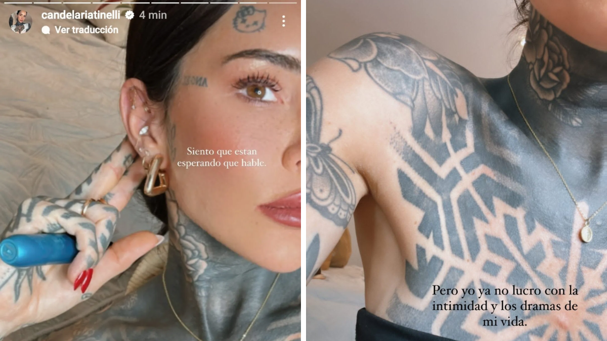 Cande Tinelli habló sobre el escándalo con Tini. Cande Tinelli habló sobre el escándalo con Tini.