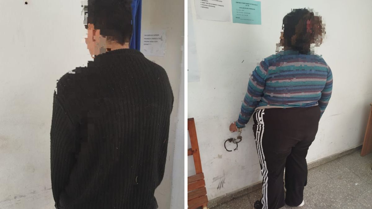 El hombre y la mujer fueron aprehendidos en la subcomisaría 2 de Santa Rosa de Lima. El hombre y la mujer fueron aprehendidos en la subcomisaría 2 de Santa Rosa de Lima.