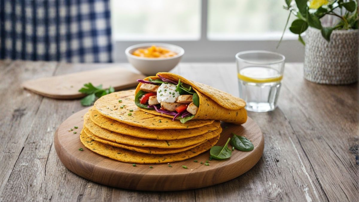 Estos wraps de zapallo son una alternativa casera sin harina.