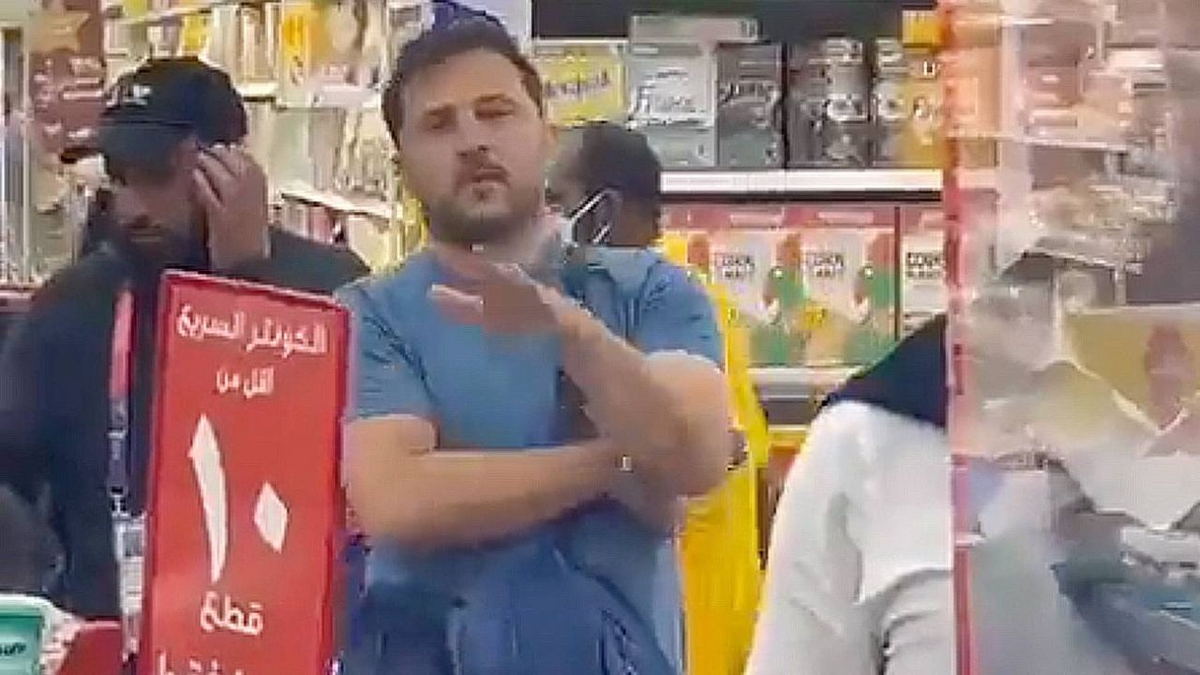 Increparon a Brancatelli en un supermercado de Qatar: Sos un caradura