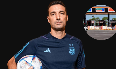 Lionel Scaloni y el día que se quedó sin lpata en el peaje. Lionel Scaloni y el día que se quedó sin lpata en el peaje.