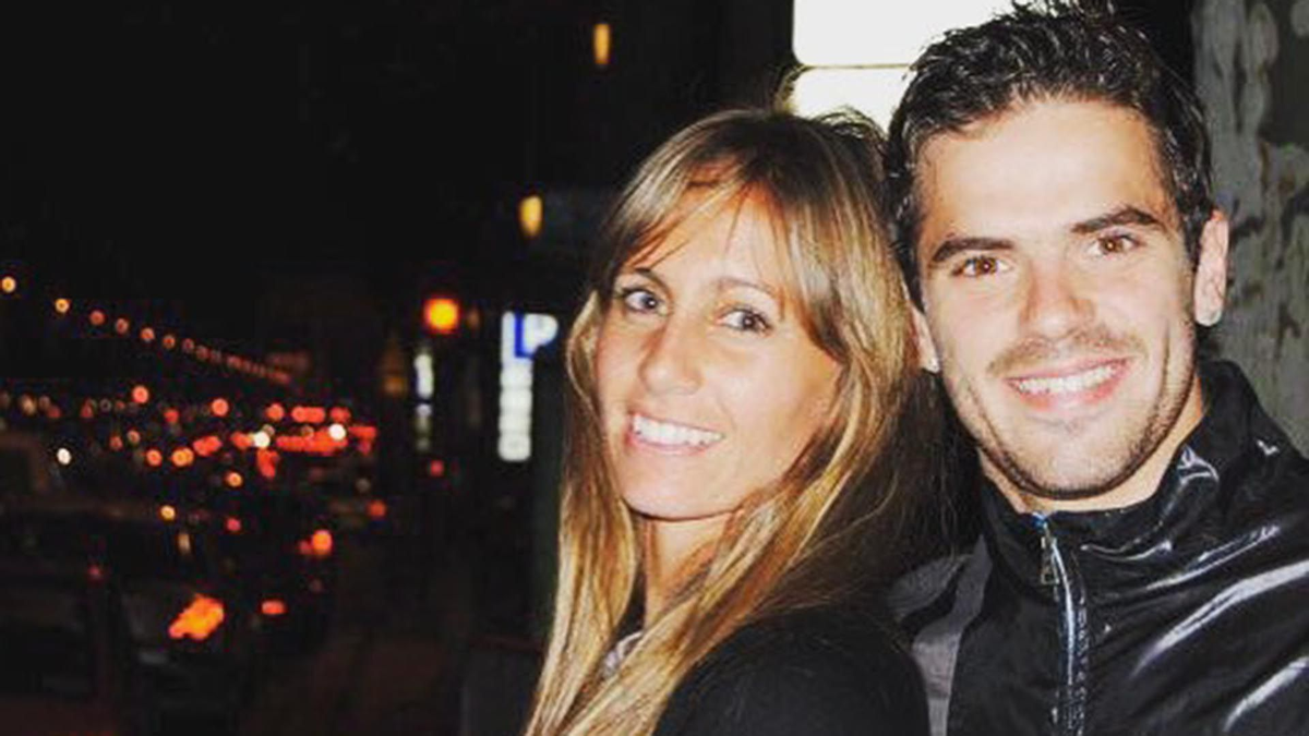 Fernando Gago y Gisela Dulko.  