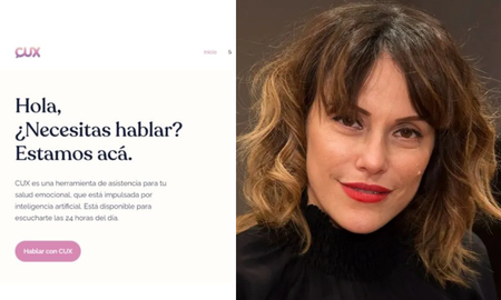 Se conoció la verdad: la app de salud mental de Connie Ansaldi, CUX, utiliza ChatGPT Se conoció la verdad: la app de salud mental de Connie Ansaldi, CUX, utiliza ChatGPT