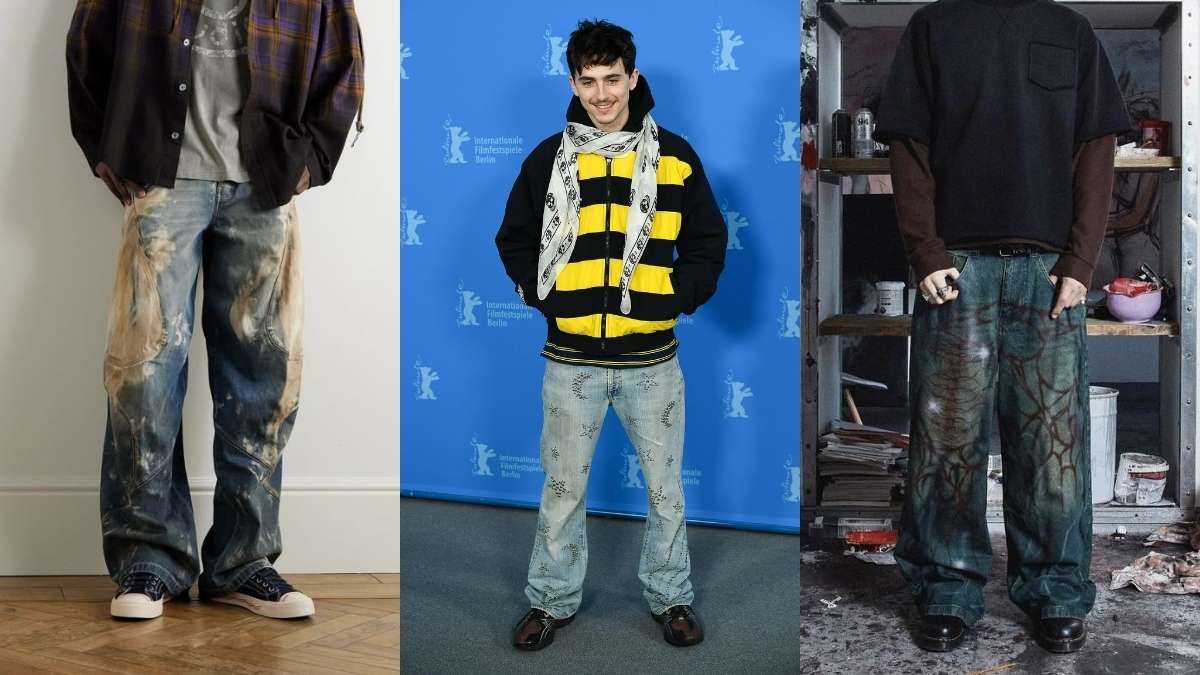 Jeans con decorado. Jeans con decorado.