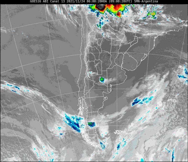 Imagen satelital.
