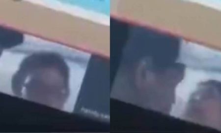 El momento en que la alumna se besaba con su novio El momento en que la alumna se besaba con su novio