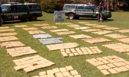secuestran mas de una tonelada y media de marihuana en misiones secuestran mas de una tonelada y media de marihuana en misiones