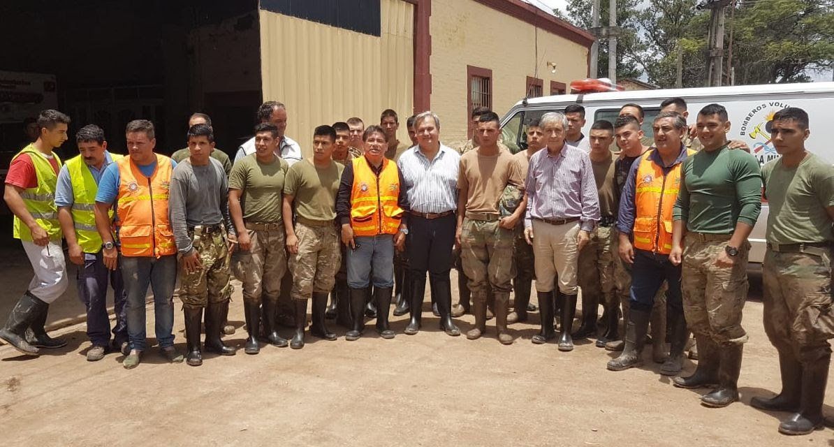 El gobierno provincial continúa asistiendo a las localidades del norte provincial afectadas por la emergencia hídrica