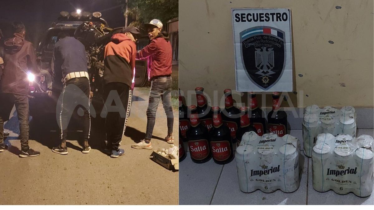 Sauce Viejo: cuatro ladrones detenidos por robar cervezas en el Centro Logístico de cervecería.