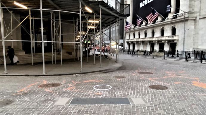 La nueva obra de Salvatore Garau: Afrodite piange.