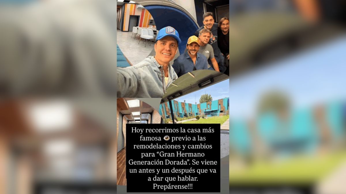 Semanas atr&aacute;s, Santiago del Moro mostr&oacute; los cambios en la casa de Gran Hermano.