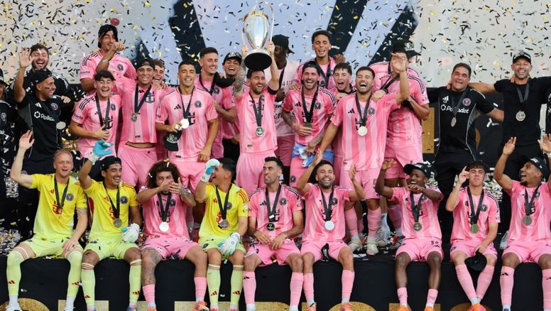 De la mano de Messi: Inter Miami gritó campeón por primera vez en la MLS