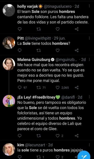 Polémica por la decisión de La Sole en La Voz Argentina. 