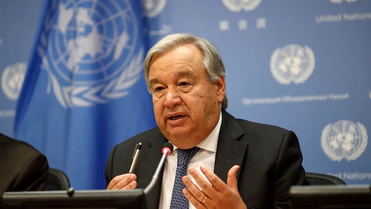 Antonio Guterres instó a los Talibanes a reconocer los derechos básicos de las mujeres.