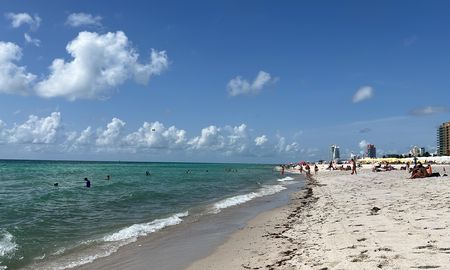 Copa América: AIRE recorrió las calles y playas de Miami bajo un cielo nublado. Copa América: AIRE recorrió las calles y playas de Miami bajo un cielo nublado.