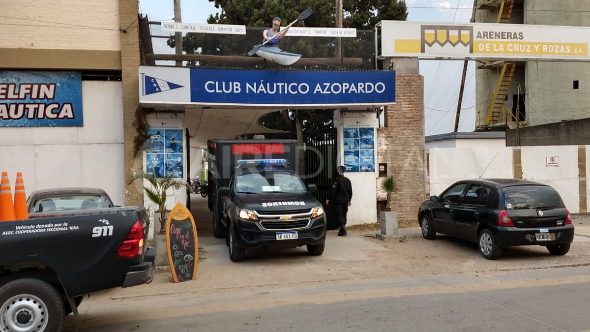 Cerca de las 16.30 del 6 de agosto, un empleado del Club Azopardo dio aviso al 911 de la aparición de un cuerpo flotando en las aguas de la Setúbal