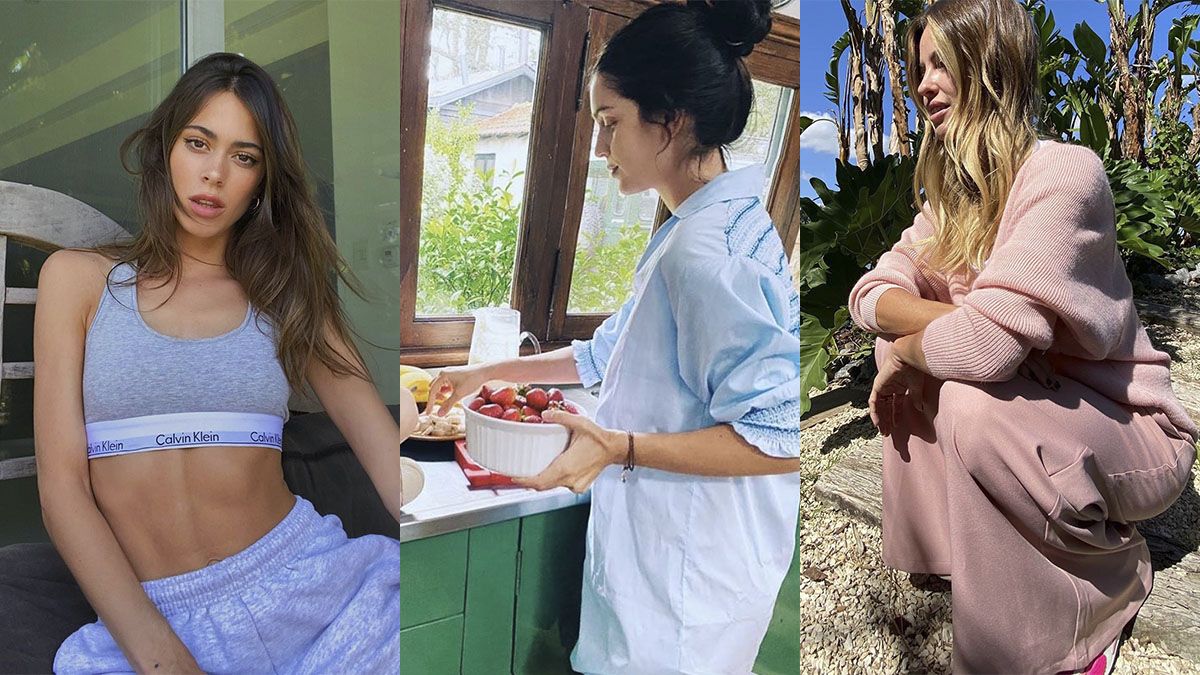 Las famosas argentinas han aprovechado para para concienciar a sus seguidores de la situación y compartir en Instagram sus mejores looks 