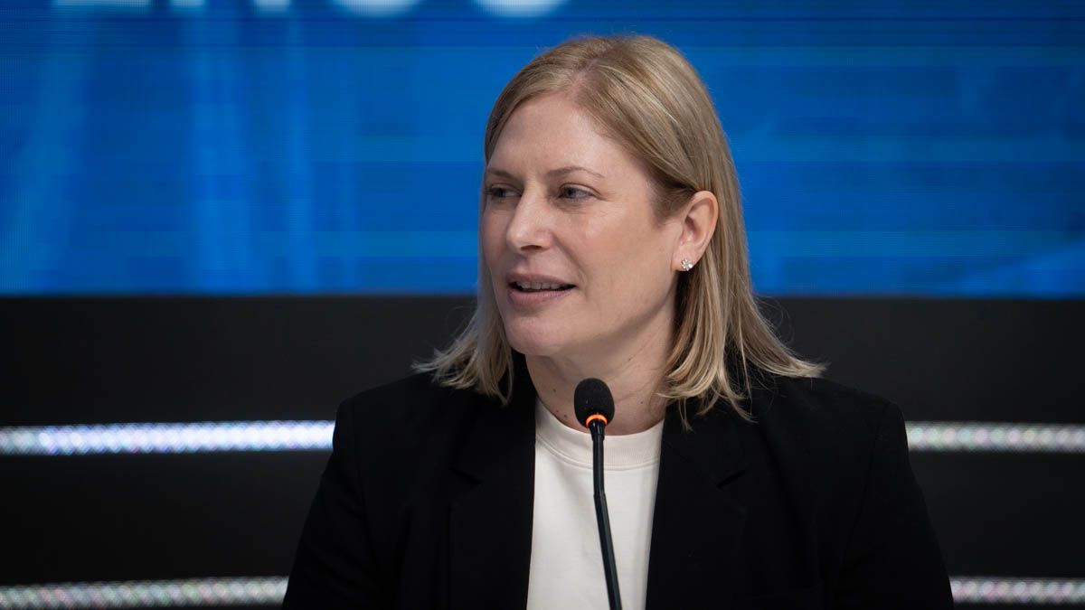 La vicegobernadora de Santa Fe y candidata a diputada nacional por Provincias Unidas