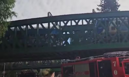 Un choque de trenes en Palermo dejó varios heridos Un choque de trenes en Palermo dejó varios heridos