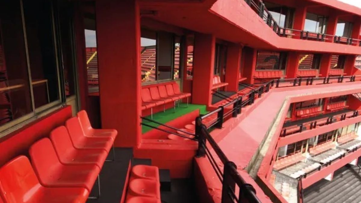 Así son los palcos de la cancha del club Colón. Foto ilustrativa.