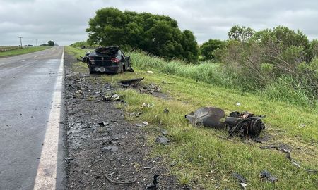 Accidente fatal en ruta 4: murió un hombre Accidente fatal en ruta 4: murió un hombre