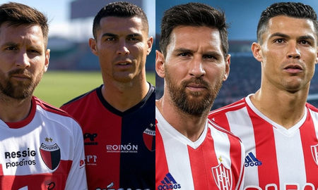 Furor por Grok, la IA de X: así se verían Lionel Messi y Cristiano Ronaldo con las camisetas de Unión y Colón Furor por Grok, la IA de X: así se verían Lionel Messi y Cristiano Ronaldo con las camisetas de Unión y Colón