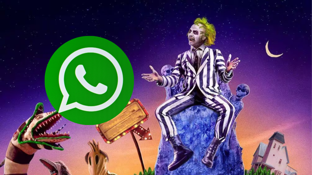 Los fanáticos de “Beetlejuice” tendrán la chance de personalizar su perfil de WhatsApp con la temática de la película.