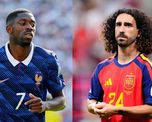 ¿donde ver francia vs. espana en vivo por el mundial y que canal lo transmite por tv?