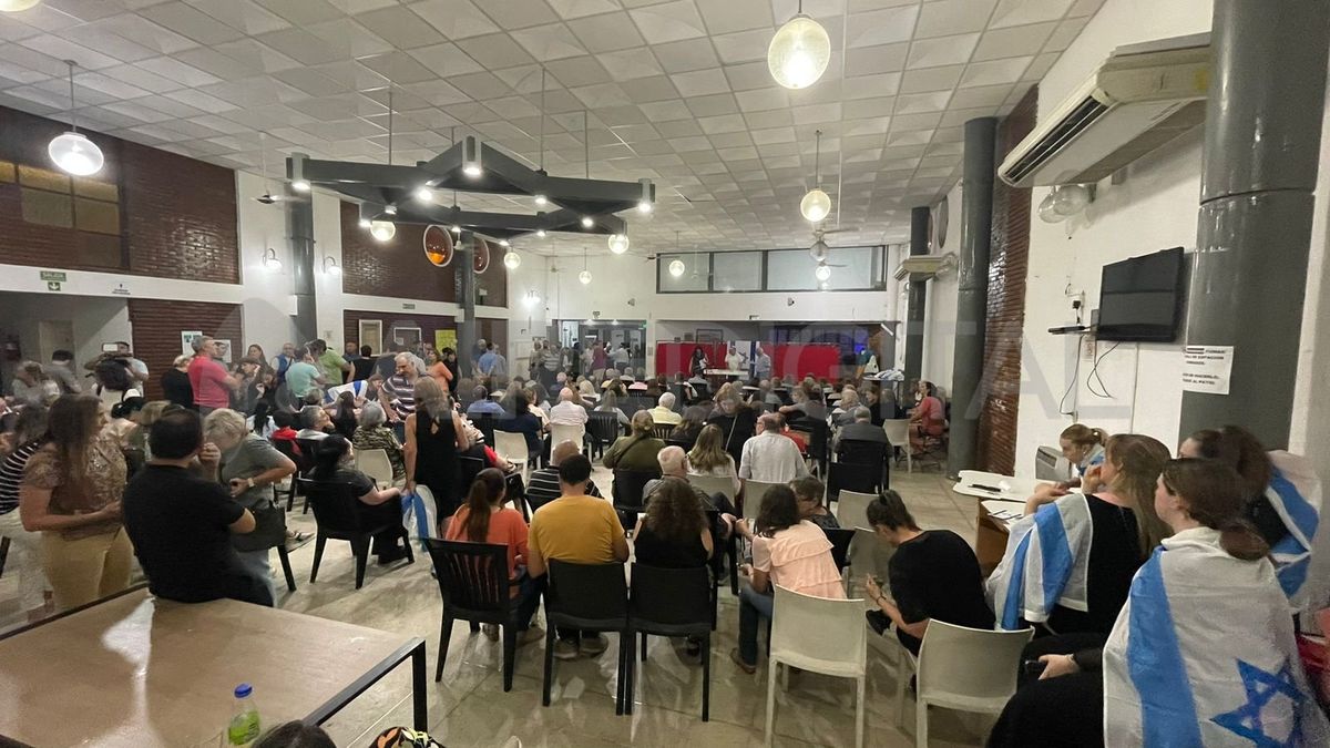 Se trató de una ceremonia íntima que se realizó en las instalaciones de club Macabi de Santa Fe.