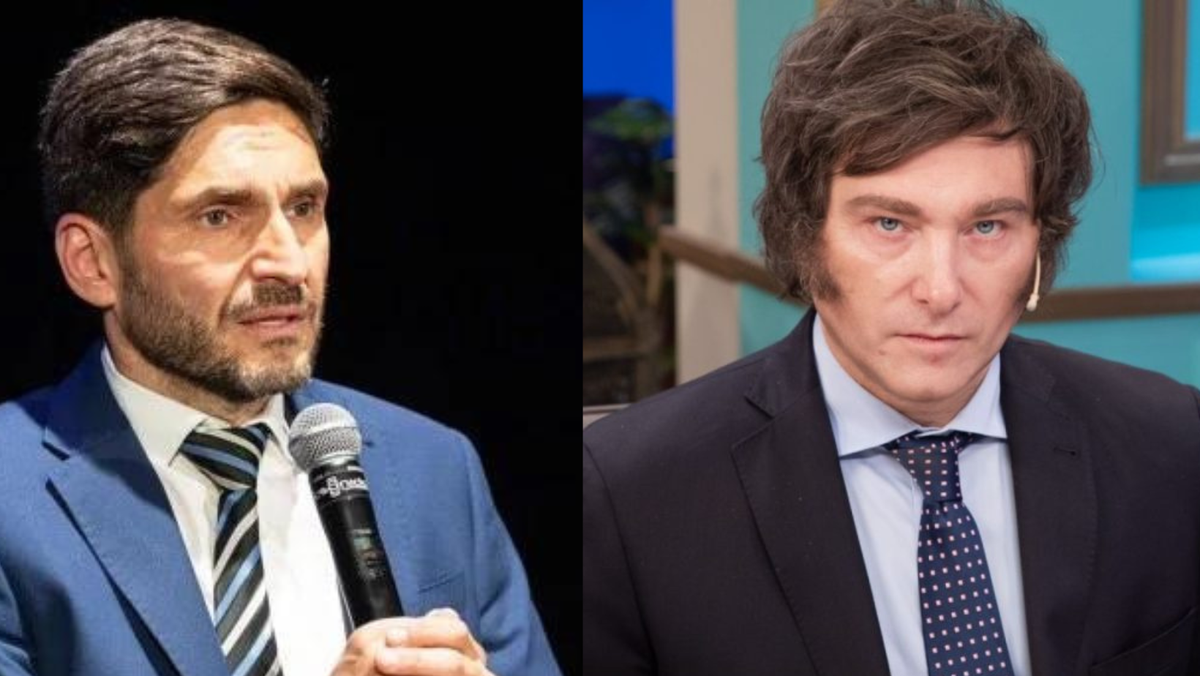 Maximiliano Pullaro y Javier Milei se reencontraron en Santa Fe: hubo foto y abrazo