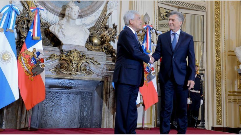 Macri y Piñera firmaron un acuerdo de libre comercio e inversiones